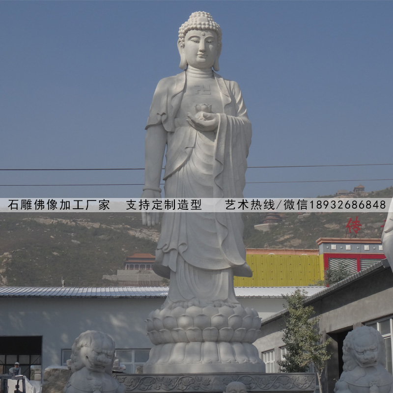 石雕佛像对于佛教文化的传播有着一定媒介作用。